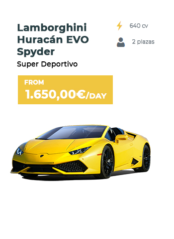 Alquiler de Lamborghini en Sevilla